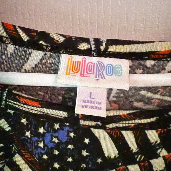 LuLaRoe Flag Dress - Picture 2 of 4